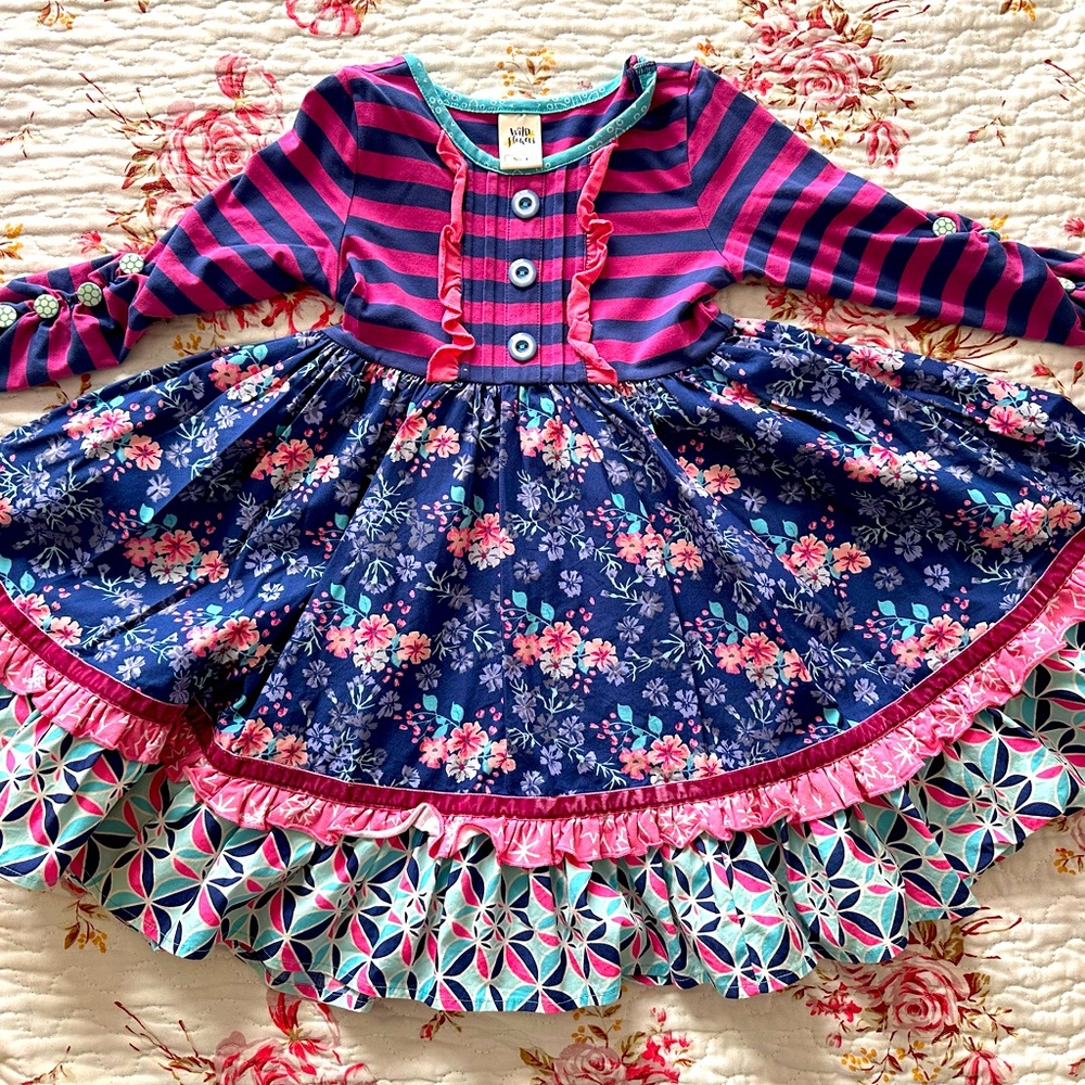Wildflowers Written in the Stars Wintermoon Fancy Ballet Dress. Girls Size 4.